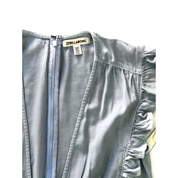 Billabong Sunny Garden Chambray Romper - Picture 5 of 10